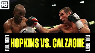 FULL FIGHT  Bernard Hopkins vs Joe Calzaghe [upl. by Llewen]