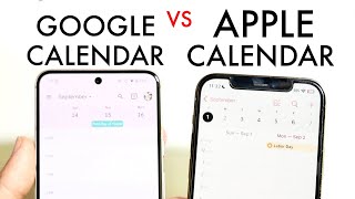 Apple Calendar Vs Google Calendar Which Should You Choose 2024 [upl. by Clo]