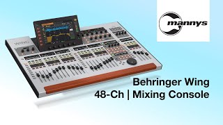 Behringer Wing 48Ch Mixing Console [upl. by Immas]