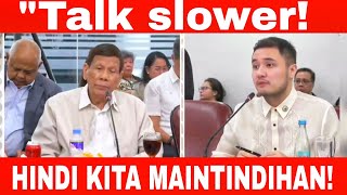 DUTERTE UPDATE TAGISAN NG TALINO HINDI NAGPADAIG [upl. by Justina]