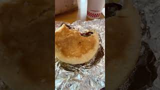 Five Guys Burger amp Cajun fries burgerfiveguysrestaurantfoodfoodvlogeatingvirallondontravel [upl. by Eentruoc]