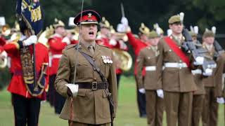 Men of Harlech  Royal Welsh Regiment Quick March [upl. by Margarete]