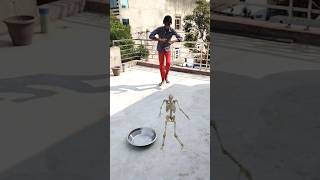 Funny Hen vs skeleton vfx video shorts funny shortfeed trending ytshorts tenge song [upl. by Oster520]