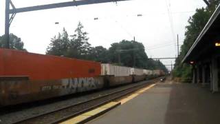 CSX Intermodal Train Q034 amp Light Engine Move X088 [upl. by Nyletac]