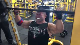 Hidetada Yamagishis 2018 Arnold Classic Preparation DELTS TRAINING [upl. by Marras567]