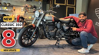 New Royal Enfield Classic 350 “2024 Model Launch” With 8 Update full Review [upl. by Hsaniva]