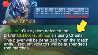 JOHNSON USING CHEAT PRANK😂they really think im a cheater [upl. by Annerol]