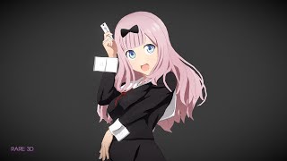 Fujiwara Chika Love Is War 3D Model [upl. by Gnem177]