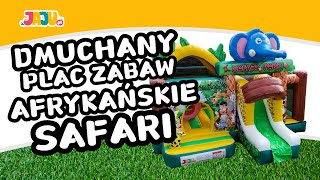 Dmuchany Plac Zabaw Afrykańskie Safari [upl. by Alimhaj918]