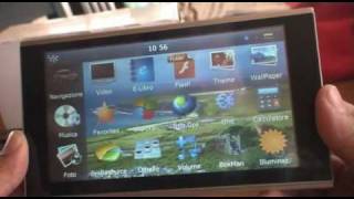 Navigatore satellitare GPS cinese NS345 WinCE IGO8  Recensione [upl. by Clayborn]