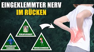 6 Anzeichen für einen eingeklemmten Nerv im Rücken [upl. by Essirehs897]