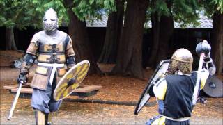 November 12 2011 Duke Sir Sven vs Sir Arnsbjorn [upl. by Auqinom]