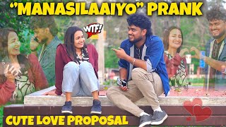 “Manasilaayo Prank”  Best Proposal Ever❤️Finally Prithivi Got Committed🥰 Nellai360 [upl. by Kcirdahc]