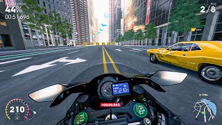 The Crew 2  Kawasaki Ninja H2 Racing Against Cars  Pc Gameplay 1 [upl. by Eceinart442]