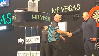 Live Darts Walkons  Rob Cross amp Luke Humphries  Grand Slam of Darts Wolverhampton [upl. by Mansfield]