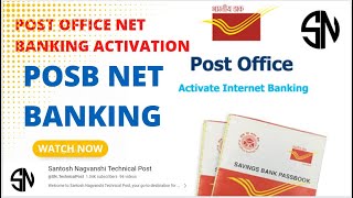 How to Set Up a Post Office Savings Account POSB Internet Banking Activation [upl. by Benny]