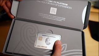 American Express Platinum Unboxing 2024 [upl. by Won833]