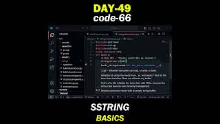 CURRENT CODERS 291000  LEARNING SSTRING  BASICS OF SSTRING  shortvideo coding dsa code [upl. by Nitsrik564]