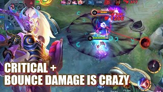 Critical  Bounce Damage is Crazy  Top Global Hanabi [upl. by Haynor]