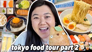 What to Eat in TOKYO Japan Food Tour Part 2 2024 [upl. by Nakre]