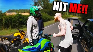 WHEN BIKERS FIGHT BACK  Crazy Motorcycle Moments Ep 29 [upl. by Janel86]