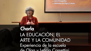 Charla una experiencia argentina sobre arte y educación integral [upl. by Henka]