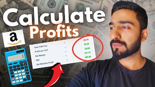 How to Calculate Amazon FBA Profit  Profit Calculator  Amazon Revenue Calculator [upl. by Aihppa]