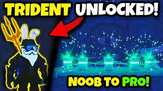 I FINALLY Unlocked TRIDENT ROD In FISCH Roblox [upl. by Thurnau602]