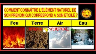 COMMENT CONNAITRE L ELEMENT NATUREL DE SON ETOILE [upl. by Anire]