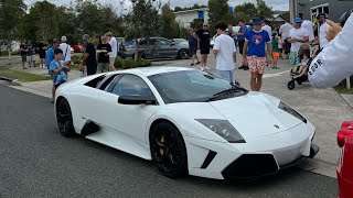 Coolum cars and coffee murcilago gt3rs 296 gtb [upl. by Eillil722]