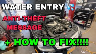 💧2012 MERCEDES BENZ C300 “ANTI THEFT” MESSAGE ESP INOP TURN SIGNALS AND AC NO WORK  HOW TO FIX [upl. by Inalaeham]