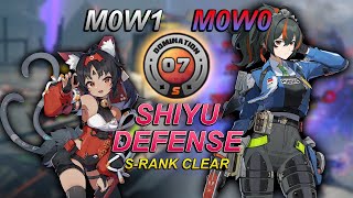 M0W1 Nekomata ASSAULT x M0W0 Zhu Yuan feat M6 Piper  v11 SHIYU DEFENSE 17 SRANK CLEAR [upl. by Callie105]