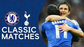 Chelsea 51 Tottenham  Drogba amp Lampard Wonder Goals Sink Spurs  FA Cup Classic Highlights [upl. by Yelrebmik]