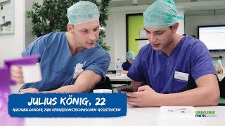 UKAPflege Ausbildung zum Operationstechnischen Assistenten OTA an der Uniklinik RWTH Aachen [upl. by Mather647]