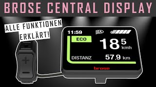 Brose Central Display  Alle Funktionen erklärt [upl. by Farkas900]