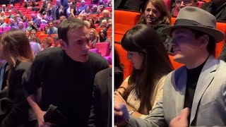 Mort d’Alain Delon  Ses fils Anthony et AlainFabien réunis pour le Cinéconcert symphonique [upl. by Eikciv370]