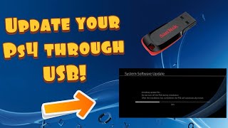 How to Update Your PS4 System Software Using A USB Simple Method [upl. by Chas]