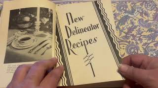 1929 Scalloped Potatoes New Delineator Recipes [upl. by Ahsirpac569]