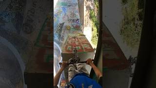 This drop is crazy 🤯 romandellapena shorts sports scooter [upl. by Andres689]