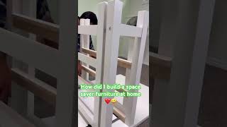 Building space saver table at home  IKEACanada [upl. by Audres]