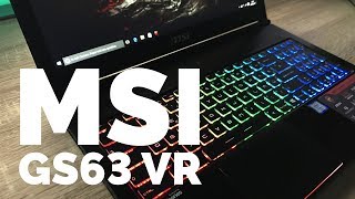 MSI GS63VR STEALTH PRO  Tout en finesse [upl. by Sabrina]