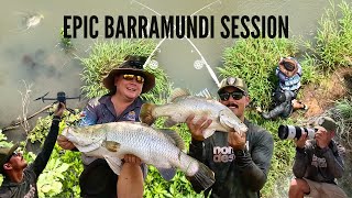 Epic Kimberley Barramundi Fishing barramundi [upl. by Siram]