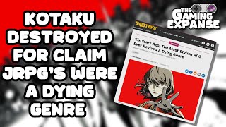 Kotaku DESTROYED Over Claiming JRPGs Were A Dying Genre Before Persona 5 But Are They Wrong [upl. by Foss]