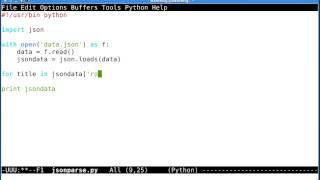 Python JSON Example [upl. by Llednil958]