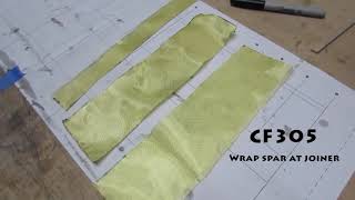 CF305  Wrap Spar at Joiner [upl. by Parry]