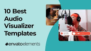 10 Best Audio Visualizer Templates [upl. by Egiaf]