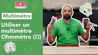 🔎 Comment utiliser un multimètre  Test ohmique en Ohm Ohmmètre [upl. by Gio]