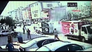 Raw Dramatic Bus Crash in Turkey CaughtonTape [upl. by Neelyk]