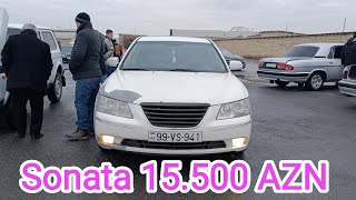 Hunday Sonata 2008 Mator 24 benzinQiymeti 15500 AZNSumqayit maşin bazarısonata [upl. by Aihtnyc]