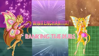 OUTDATED Winx Club Enchantix  Multilanguage Dub Ranking From Worst to Best COVERS INCLUDED [upl. by Yednarb727]